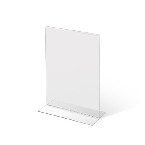 T-standaards en acryl verticale standaards